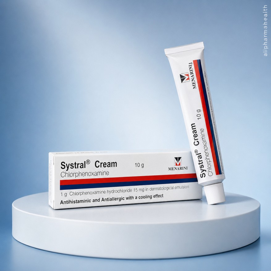 Systral Cream 10G Antihistamine Cream Systral Cream 10G antihistamine cream for itching insect bites skin allergies and rash relief